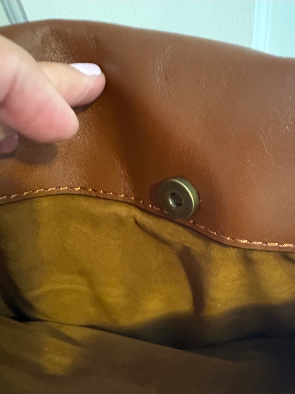 Patricia Nash tooled tinchi Florence Embossed Brown Leather shoulder bag bnwt - Picture 8 of 11